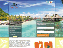 Tablet Screenshot of dms-tour.com
